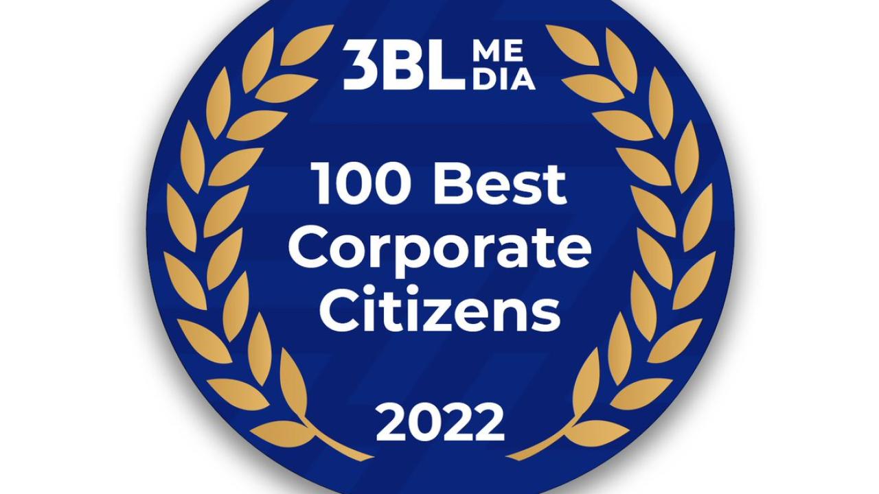 3BL Media 100 Best Corporate Citizens Award 2022 Illumina