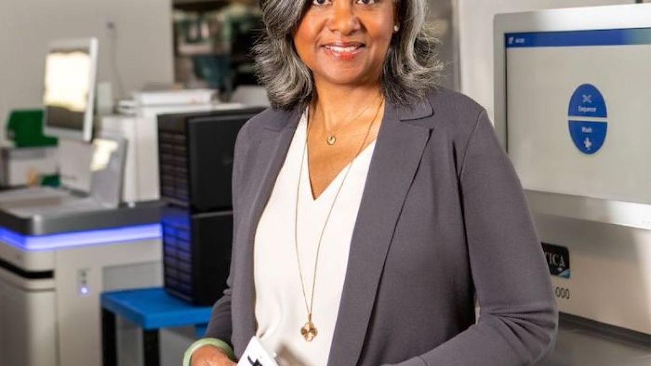 Kathryne Reeves pictured; Chief Marketing Officer Illumina
