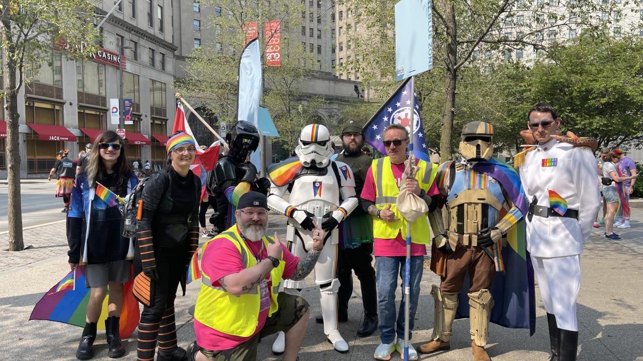 AEG employees celebrated Pride Month and stood in solidarity with the LGBTQ+ community.