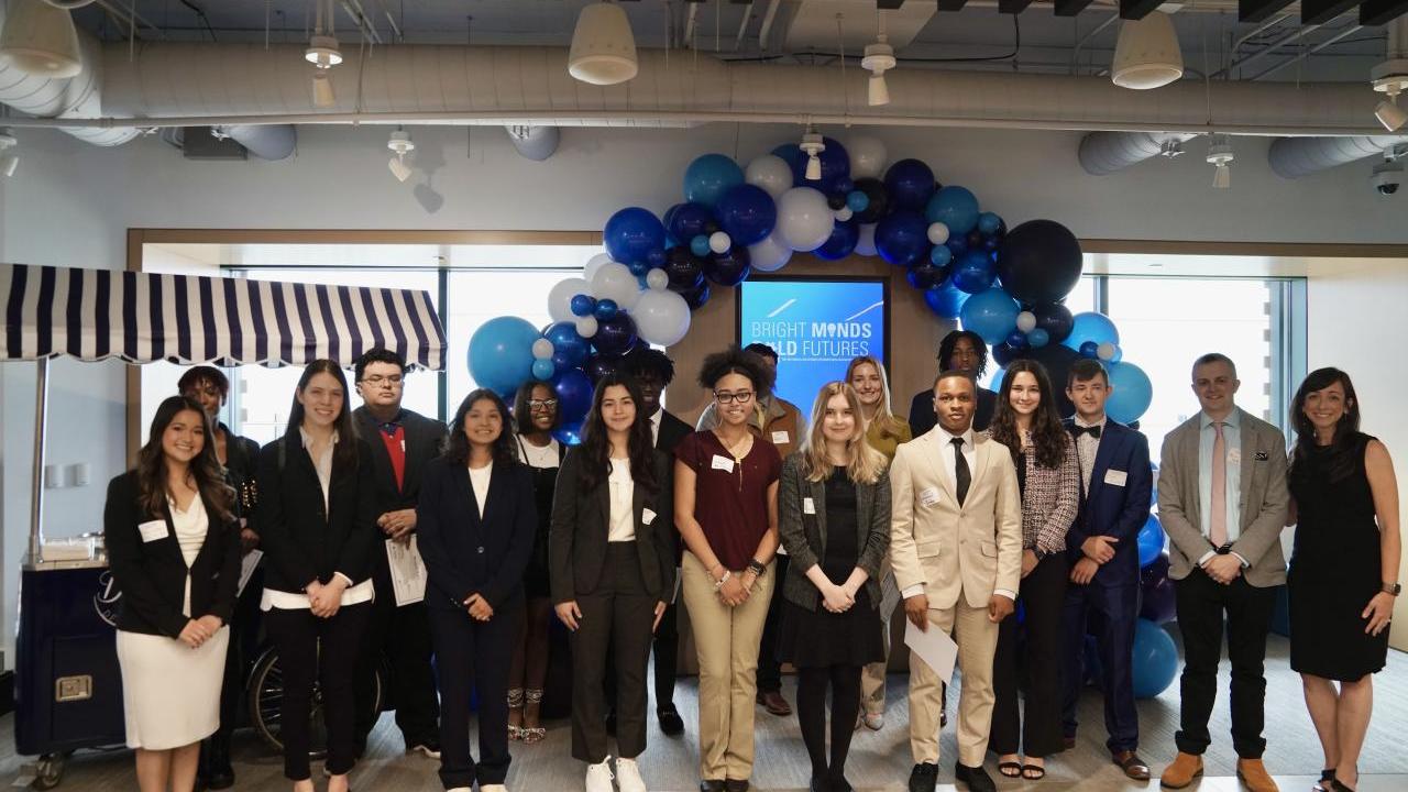 line of grant winners