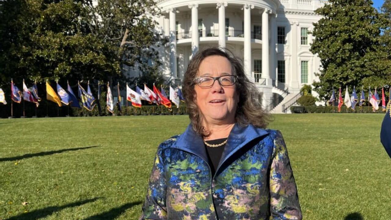Mindy Lubber at the White House