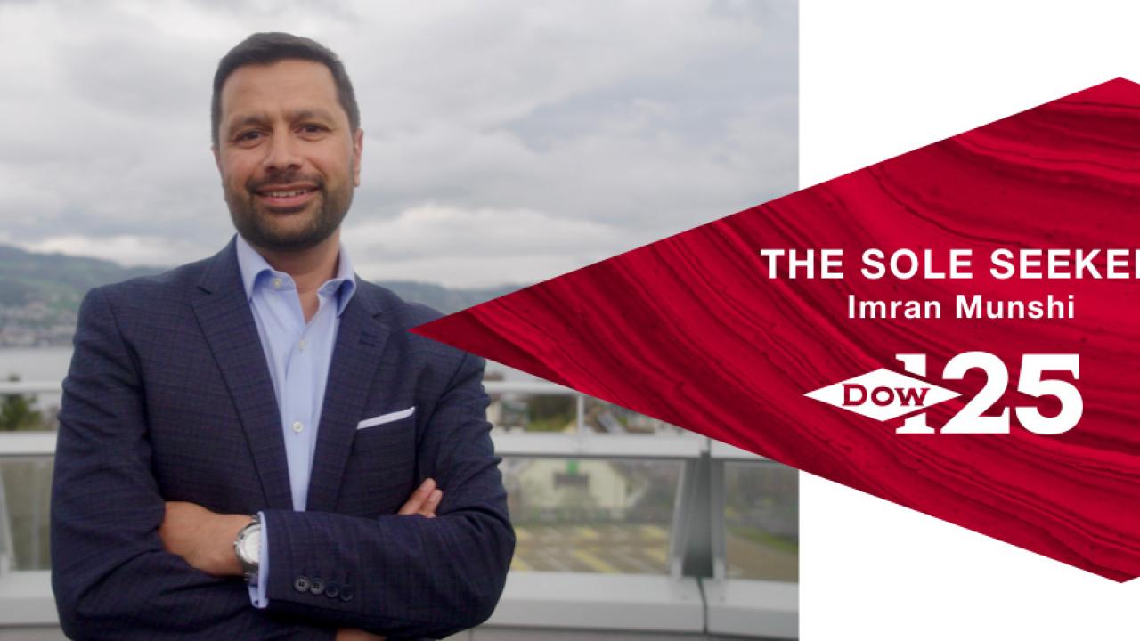 Imran Munshi and the Dow log "The sole seeker Imran Munshi Dow 125"
