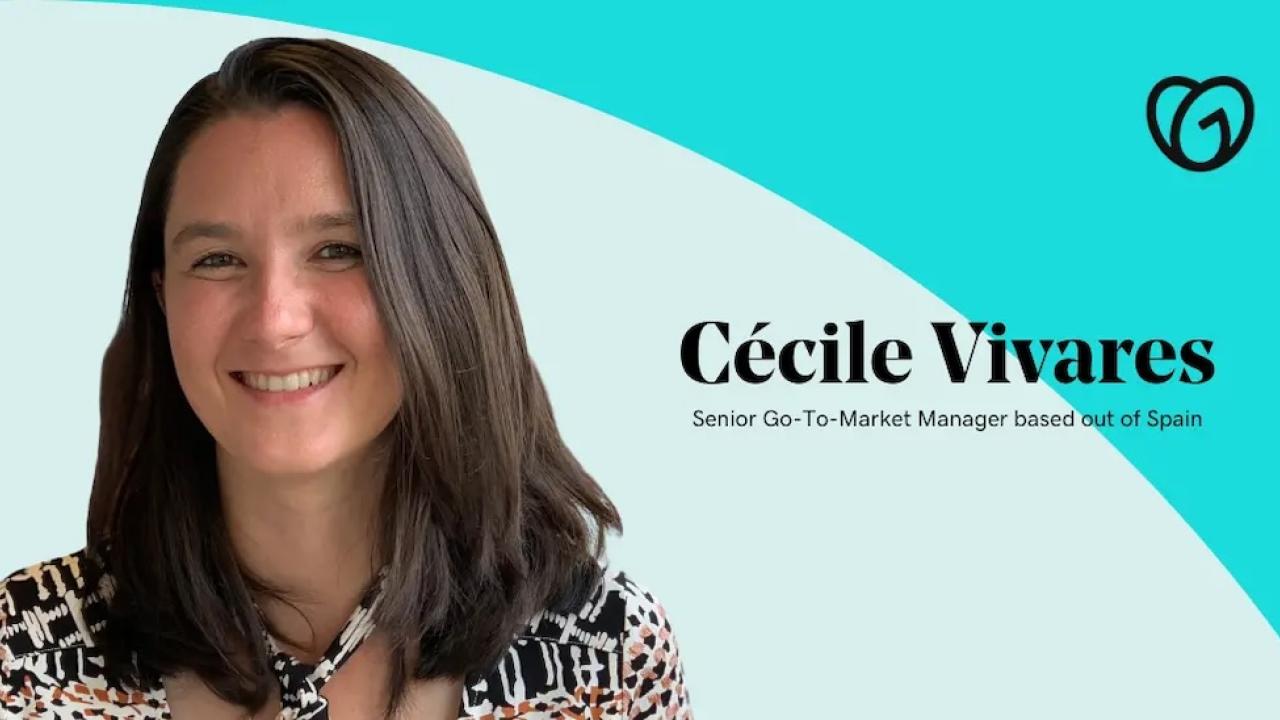 Cécile Vivares, Senior go to market manager, GoDaddy, Spain.