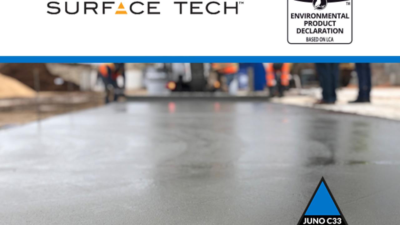 Surface Tech logo with verification logo