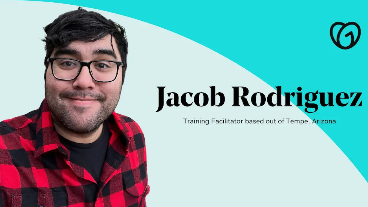 Jacob Rodriguez; Training Facilitator based out of Tempe, Arizona.