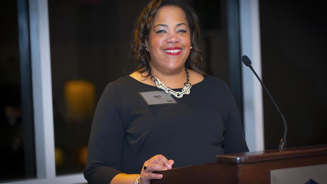 Jeana Plews, Vice President of Diversity, Equity and Inclusion (DEI), recently represented CACI at the 2024 Black Engineer of the Year Awards Global Competitive Conference.
