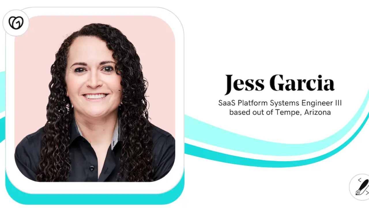 Jess Garcia, SaaS Platform Systems Engineer, GoDaddy.