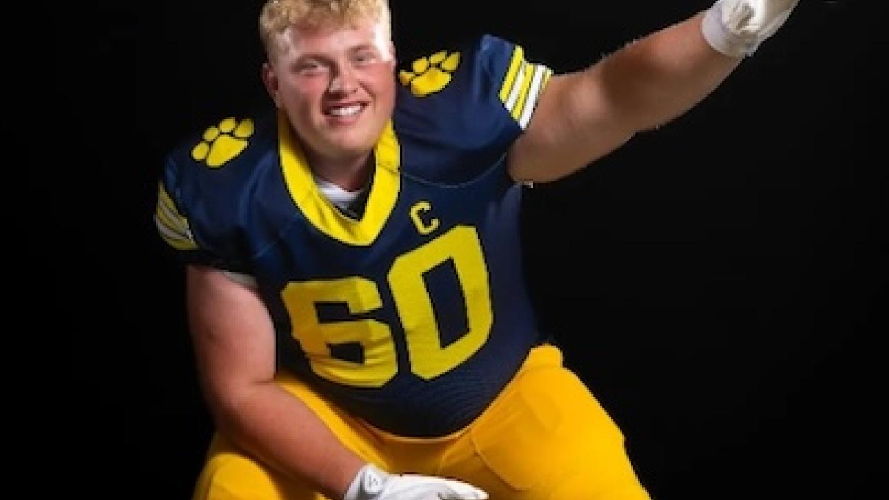 Joe Hayden, of Mt. Blue High School.