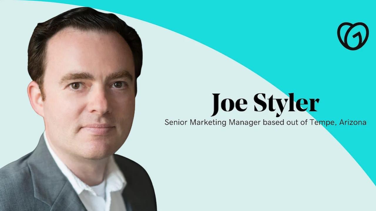 Photo of Joe Styler, Senior Marketing Manager at GoDaddy.