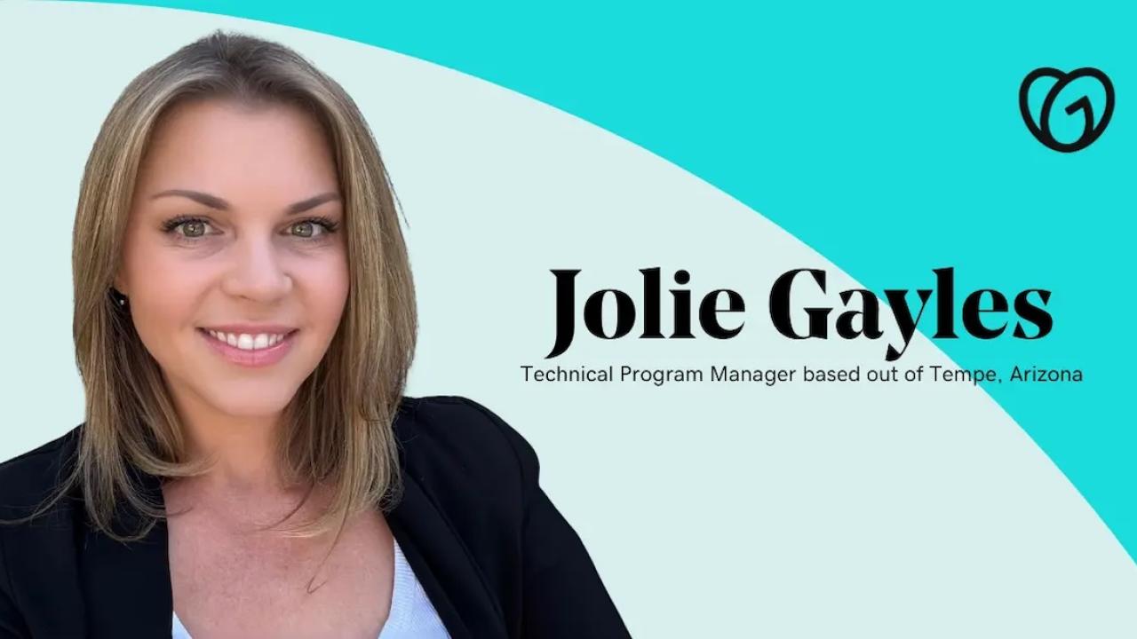 Jolie Gayles, Technical Program Manager, GoDaddy.