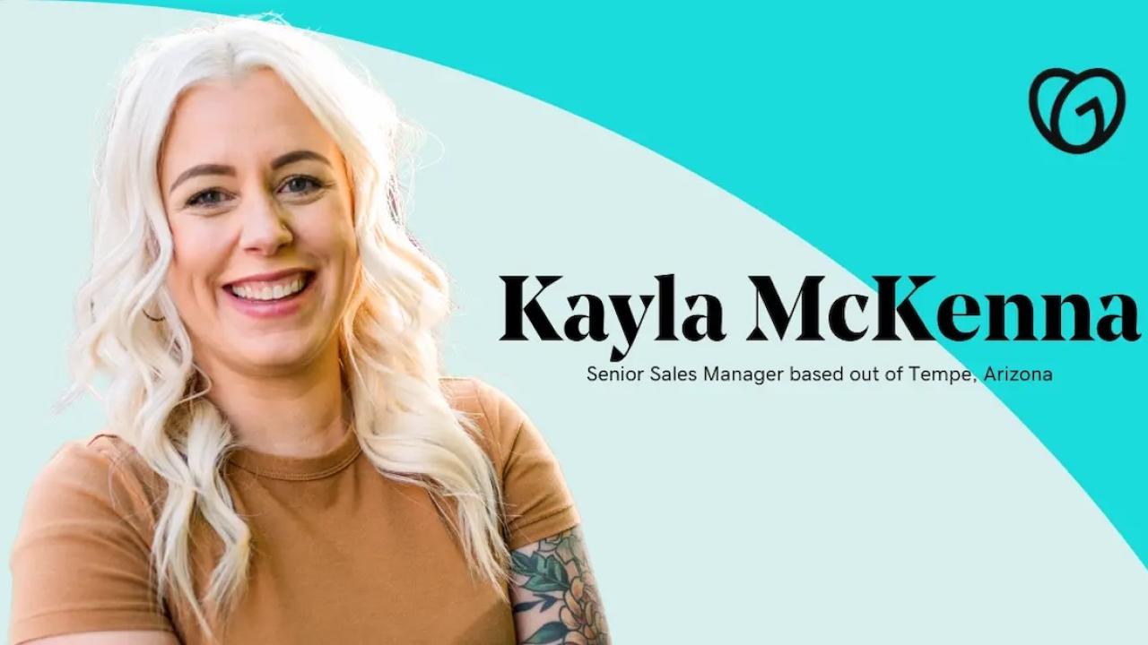 Kayla McKenna, Senior Sales Manager, GoDaddy.