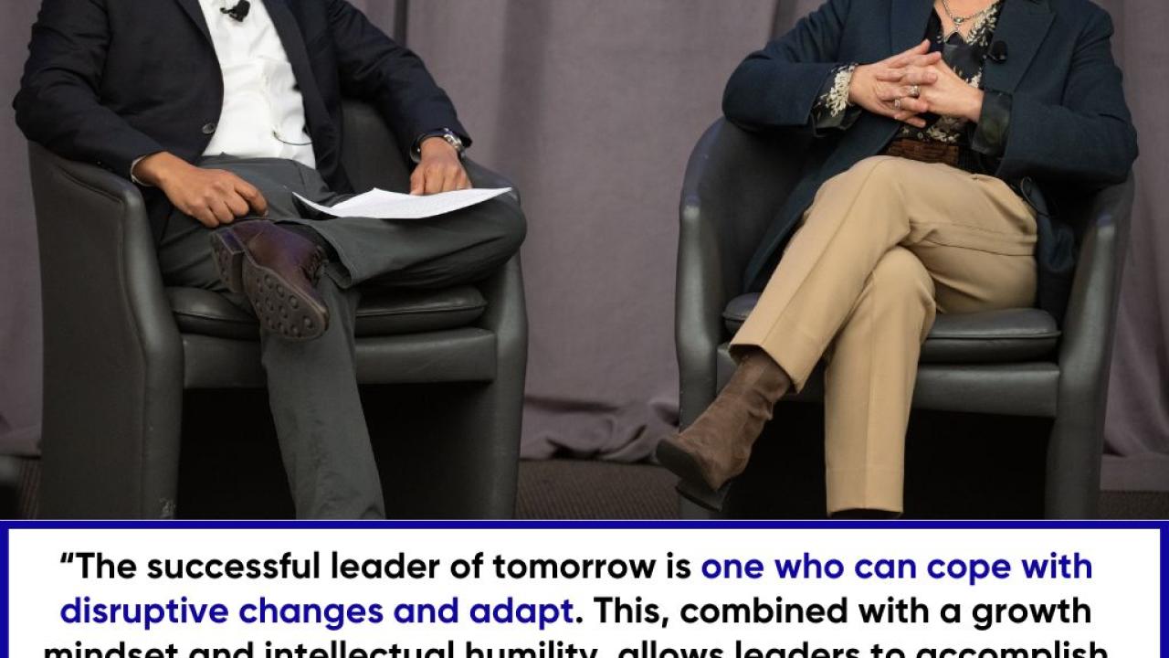 Quote from Alison Lewis; she is sitting next to Pree Rao