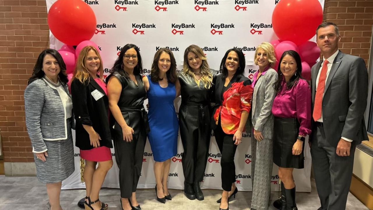 KeyBank Key4Women Annual Forum group photo.