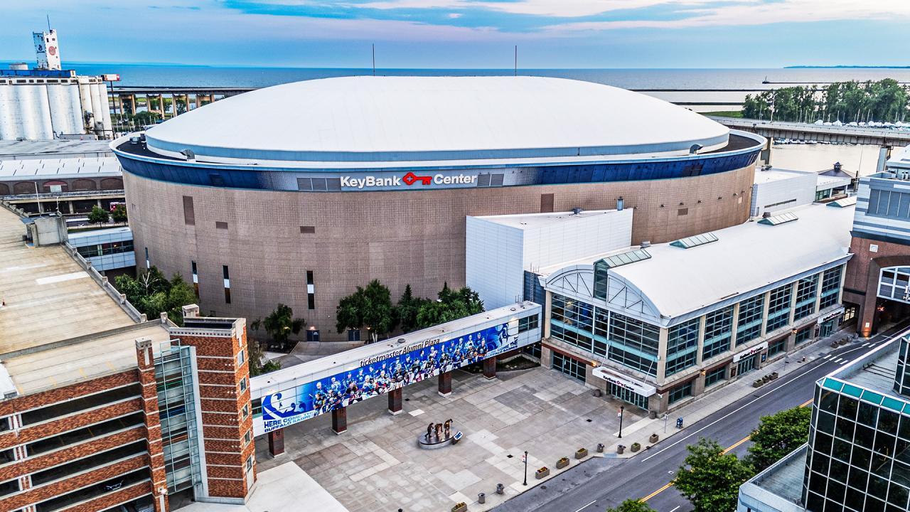 Photo: KeyBank Center in Buffalo, NY.