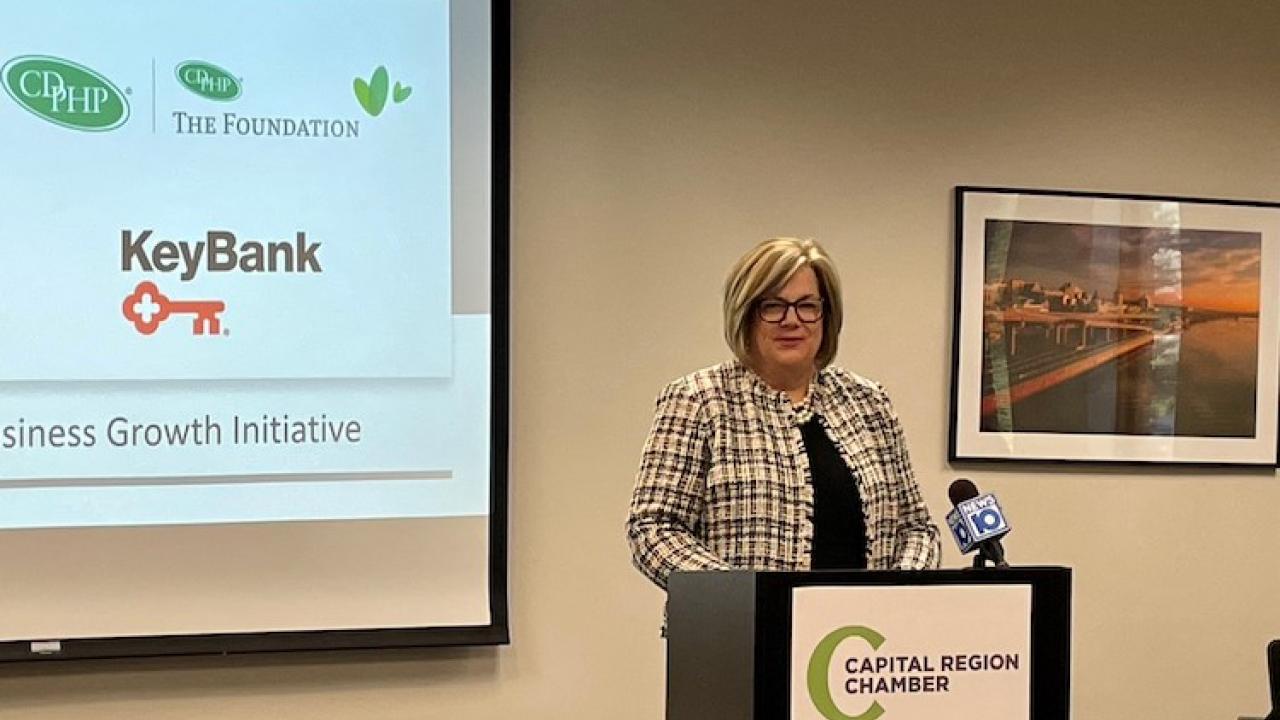 Photo: Fran O’Rourke, KeyBank Capital Region Market President