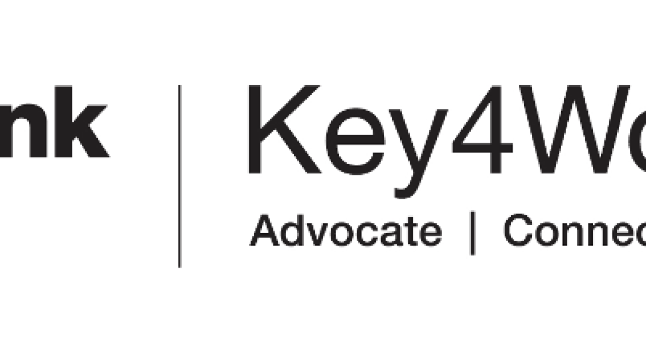KeyBank and Key4Women logo.