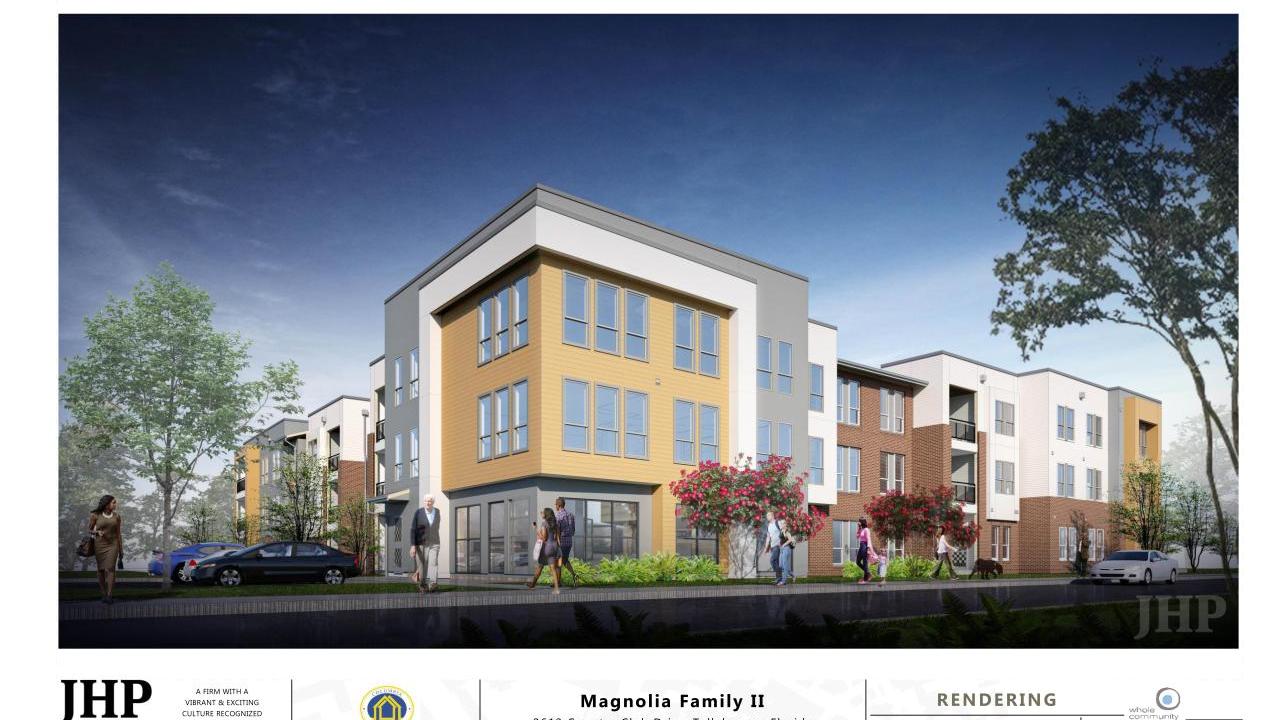 Magnolia Housing Development rendering.