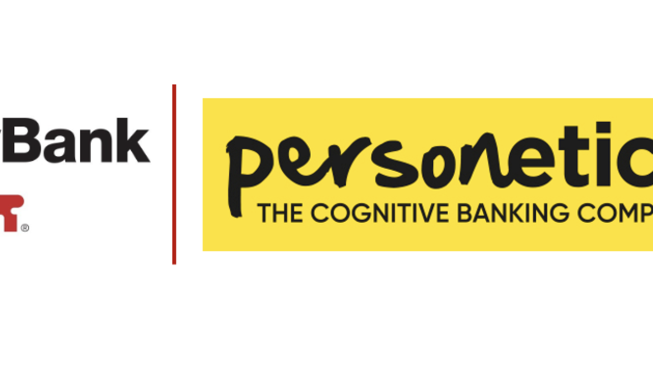 KeyBank and Personetics logo.