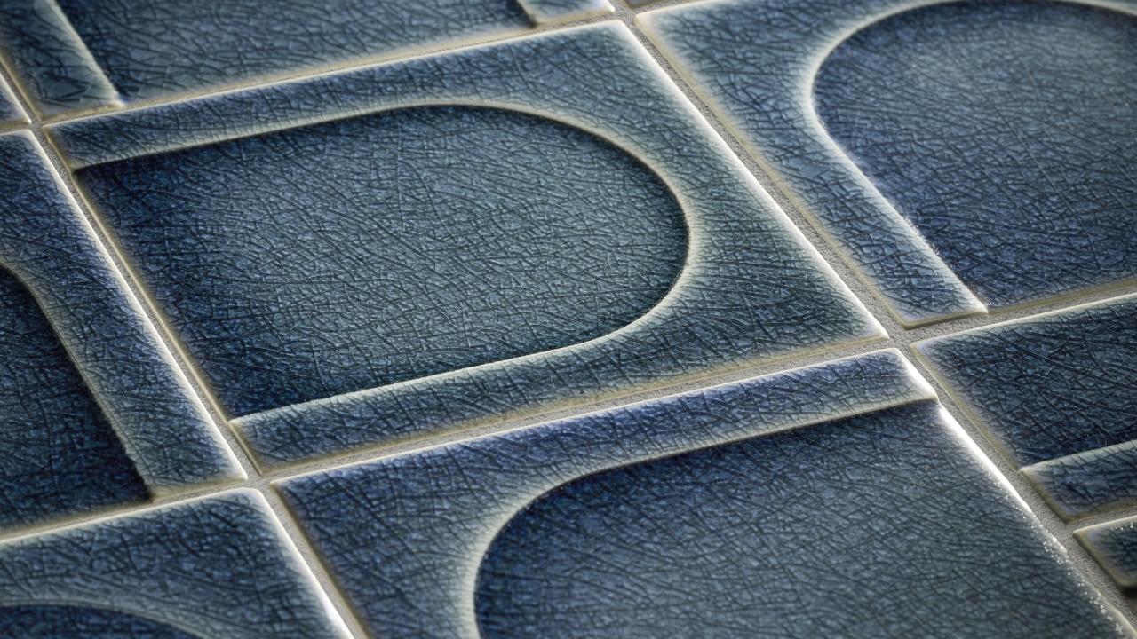 handcrafted sustainable tiles from Kohler WasteLAB