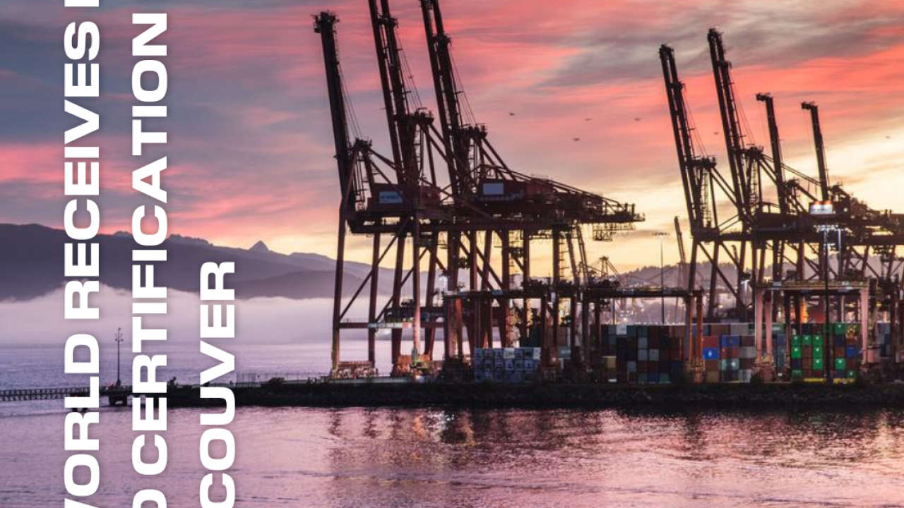 DP World receives LEED Gold Certification in Vancouver
