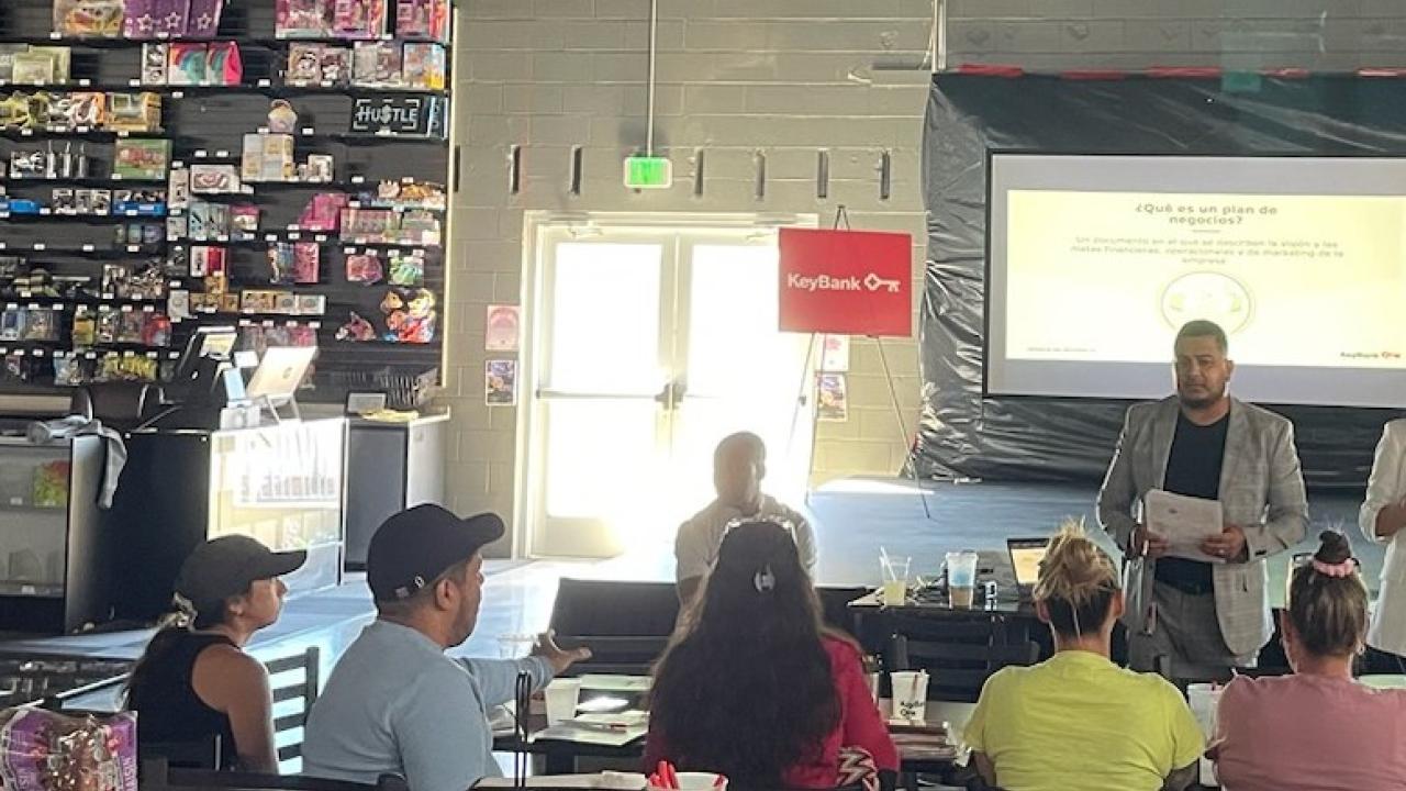 KeyBank La Plaza Workshop.