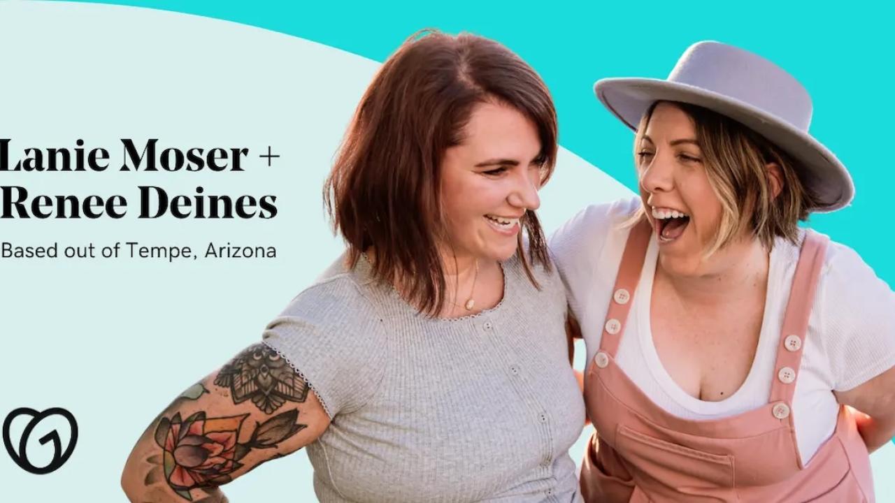 Lanie Moser + Renee Deines, GoDaddy, Tempe, AZ.