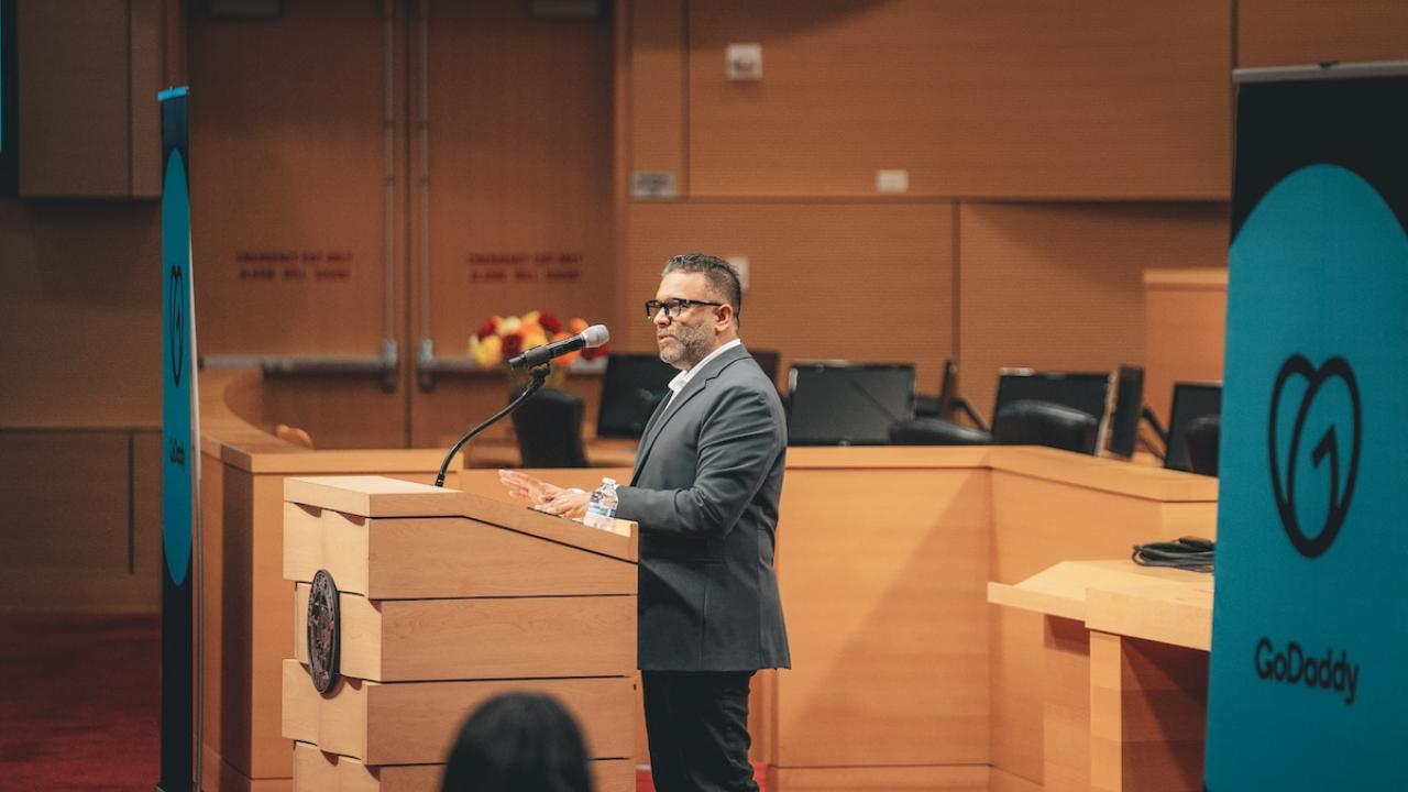  GoDaddy President of U.S. Independents Gourav Pani.
