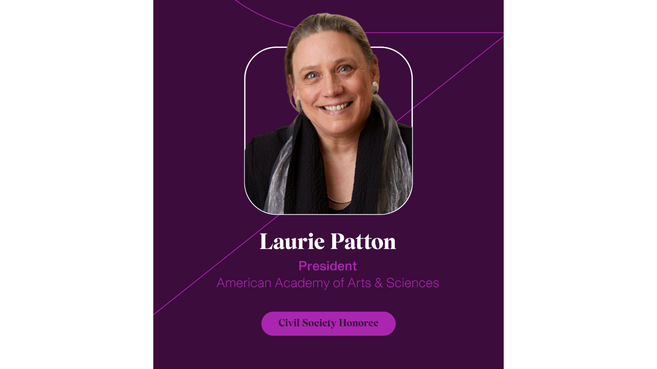 American Academy President Laurie Patton