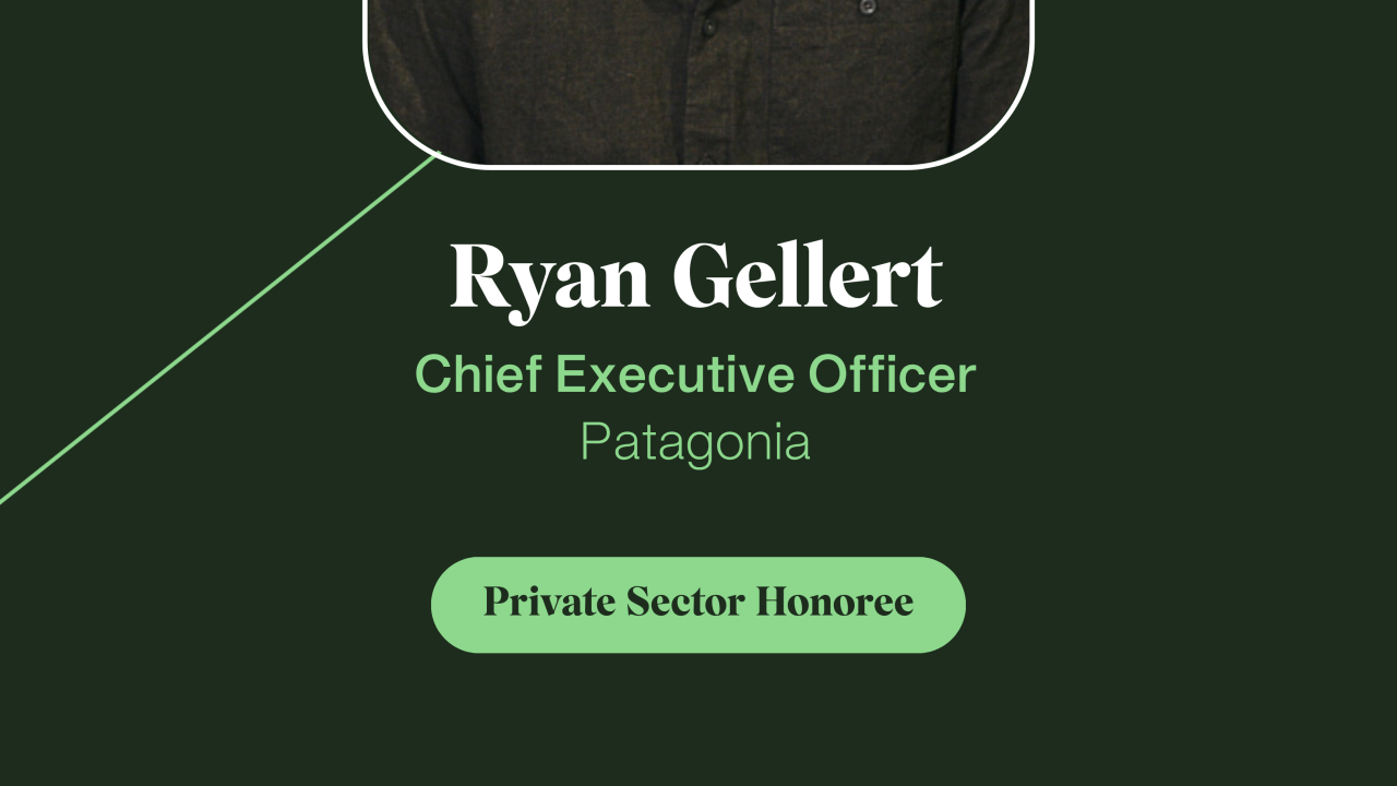 Patagonia CEO Ryan Gellert to Receive Concordia's 2026 Leadership Award