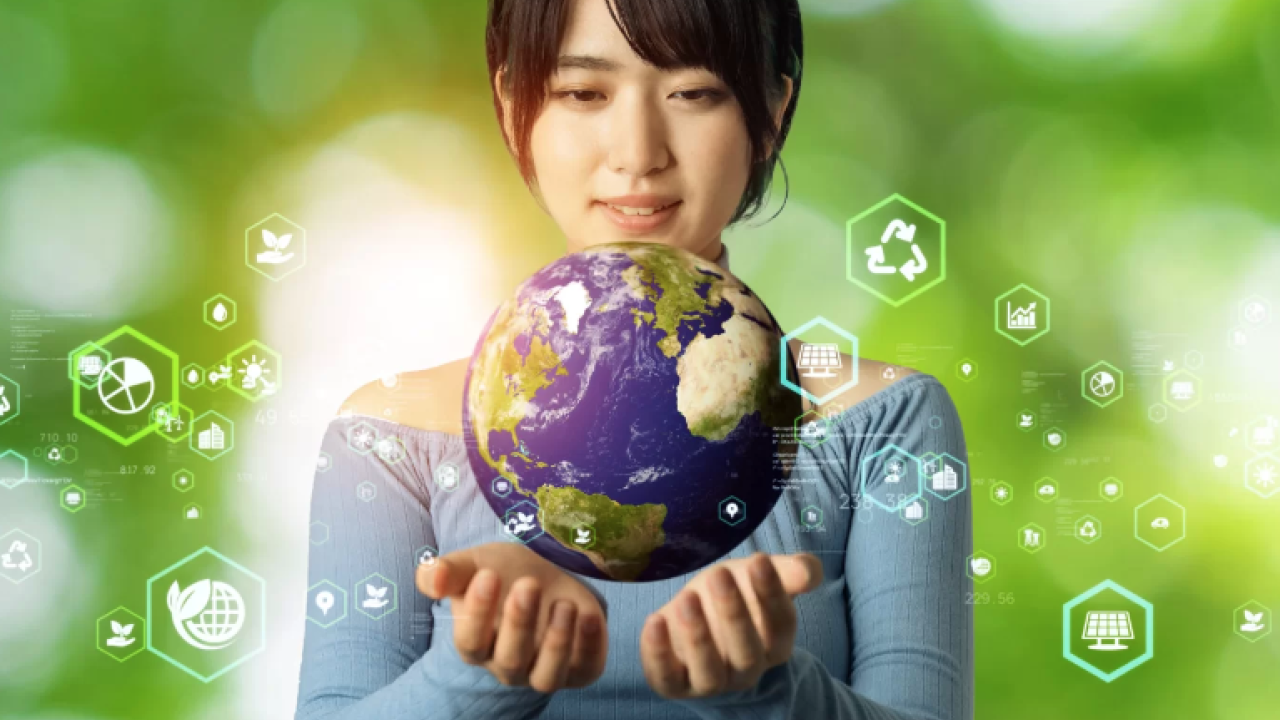 World in the palm of your hands