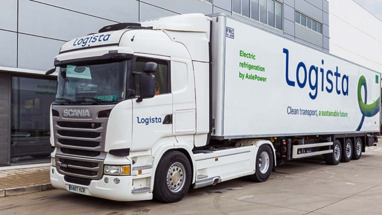 Logista Builds Sustainable Truck Fleet with Thermo King® AxlePower® Self-Charging Trailer System