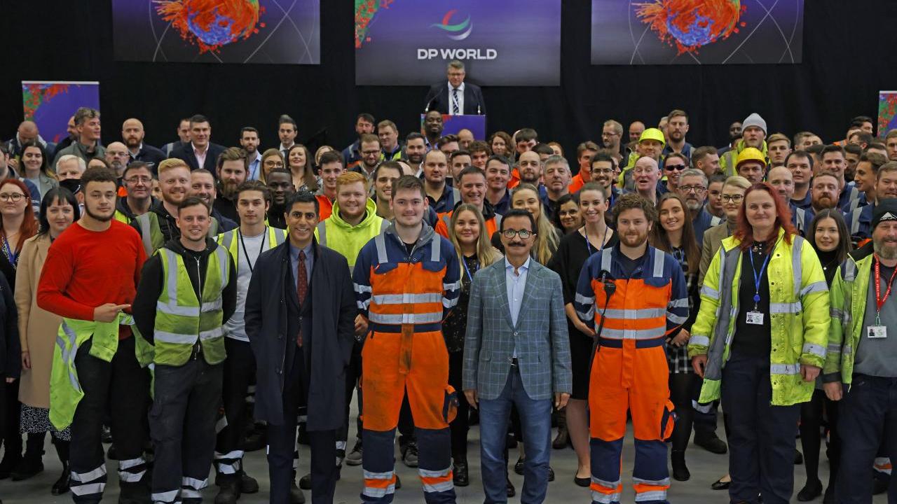 DP World group photo