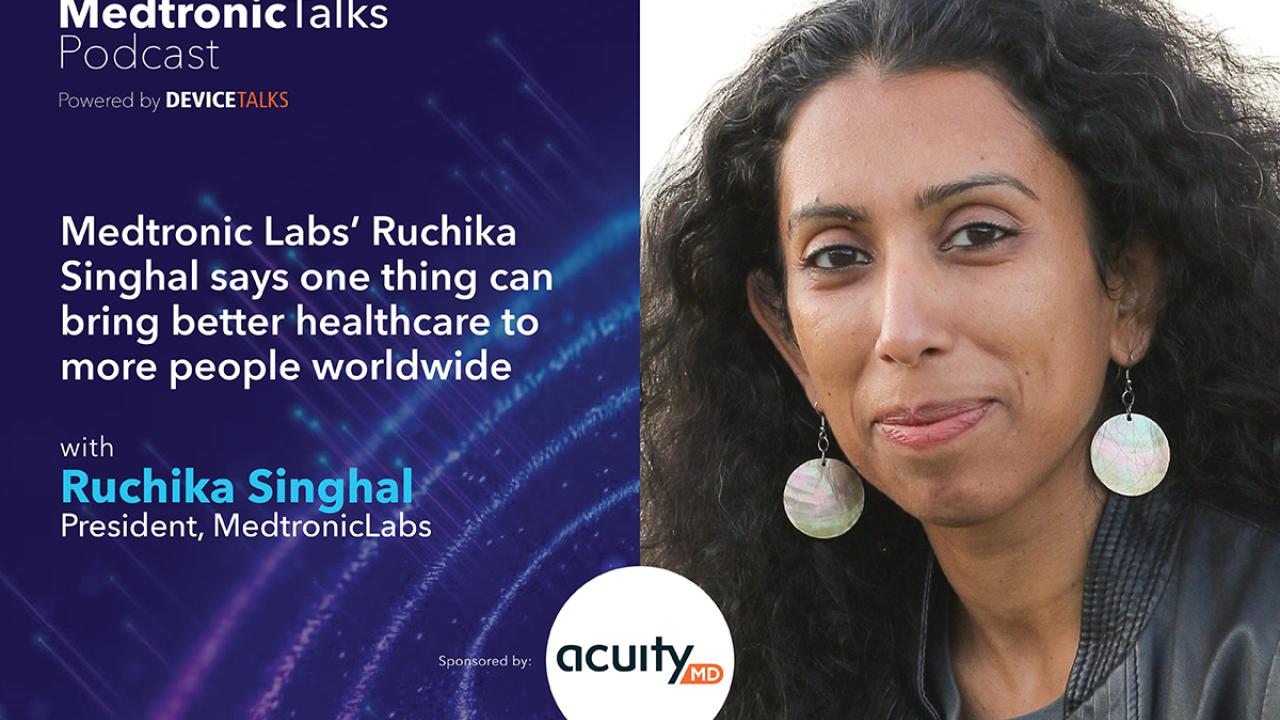 Medtronic Labs' president, Ruchika Singha