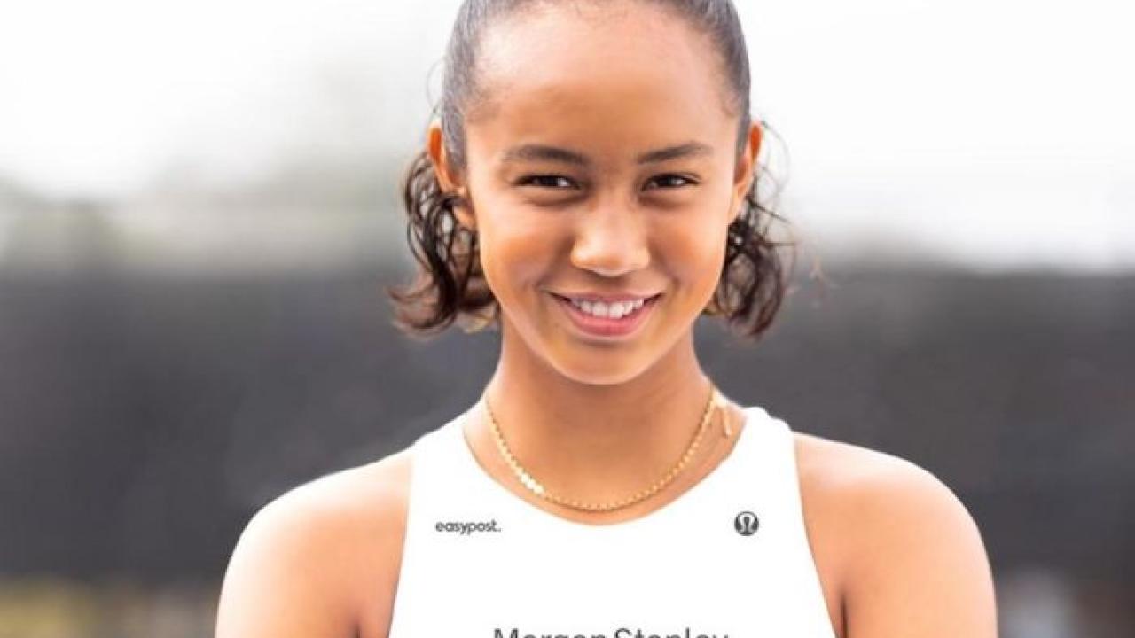 Photo of tennis star, Leylah Fernandez.
