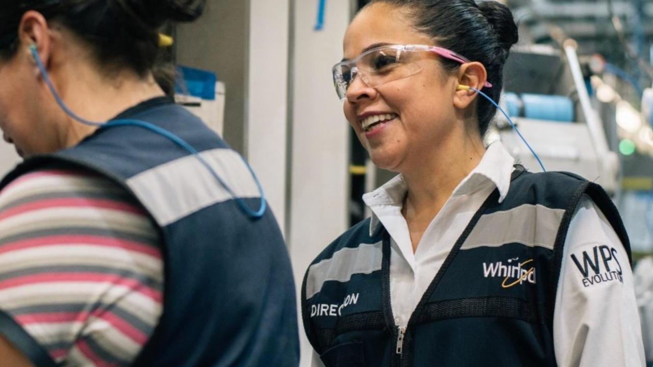 Susy Zazueta and another employee at work.