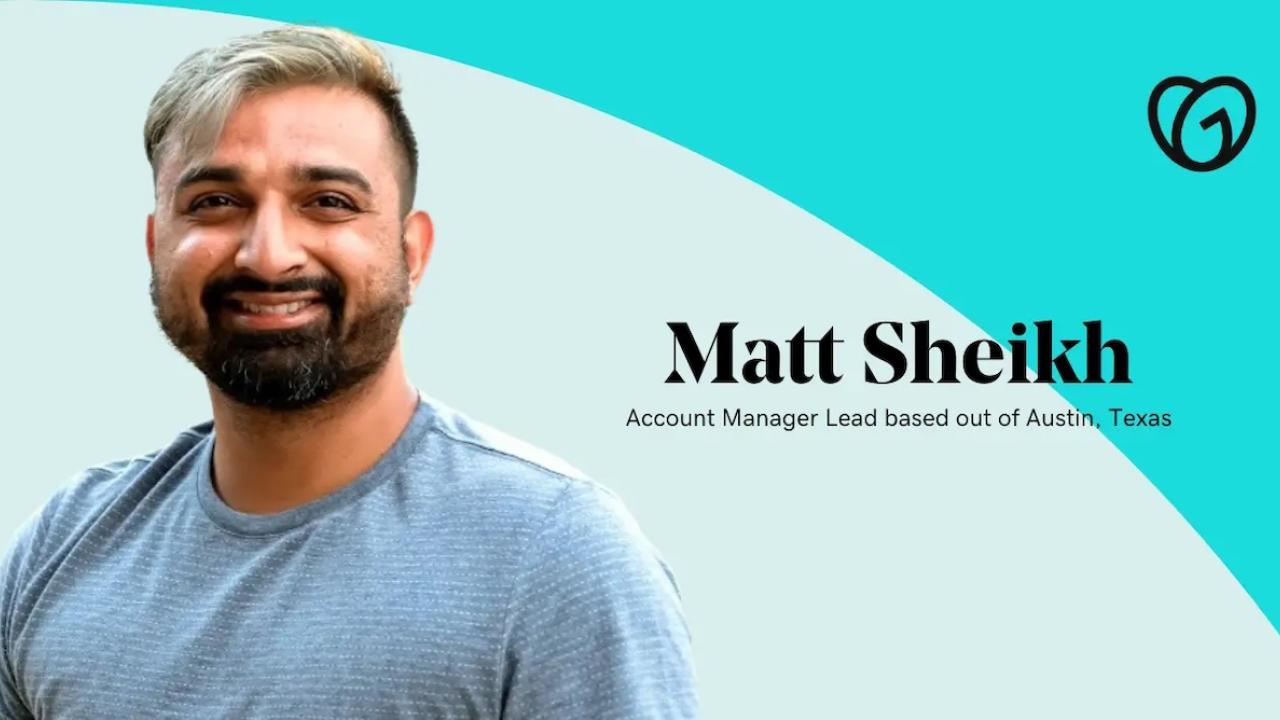 Matt Sheikh, Account Manager Lead, GoDaddy.