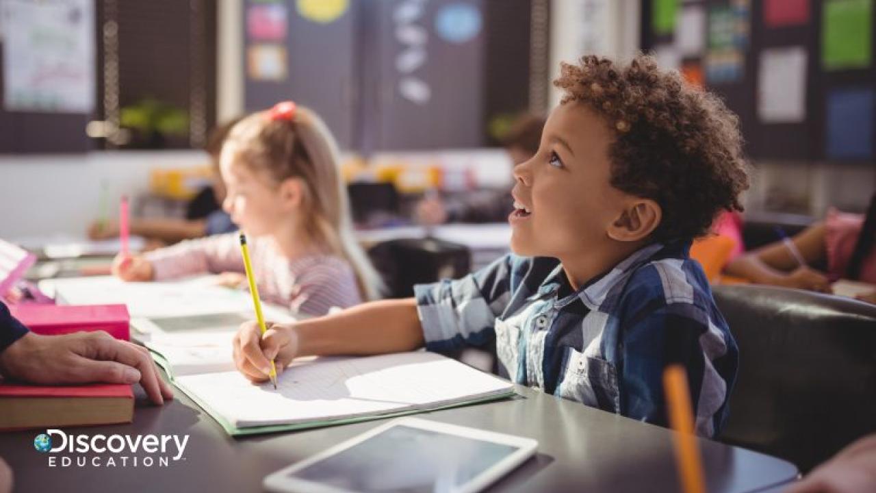 Students in a classroom