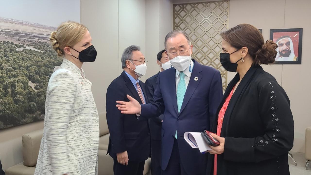 Meeting with Climate Minister