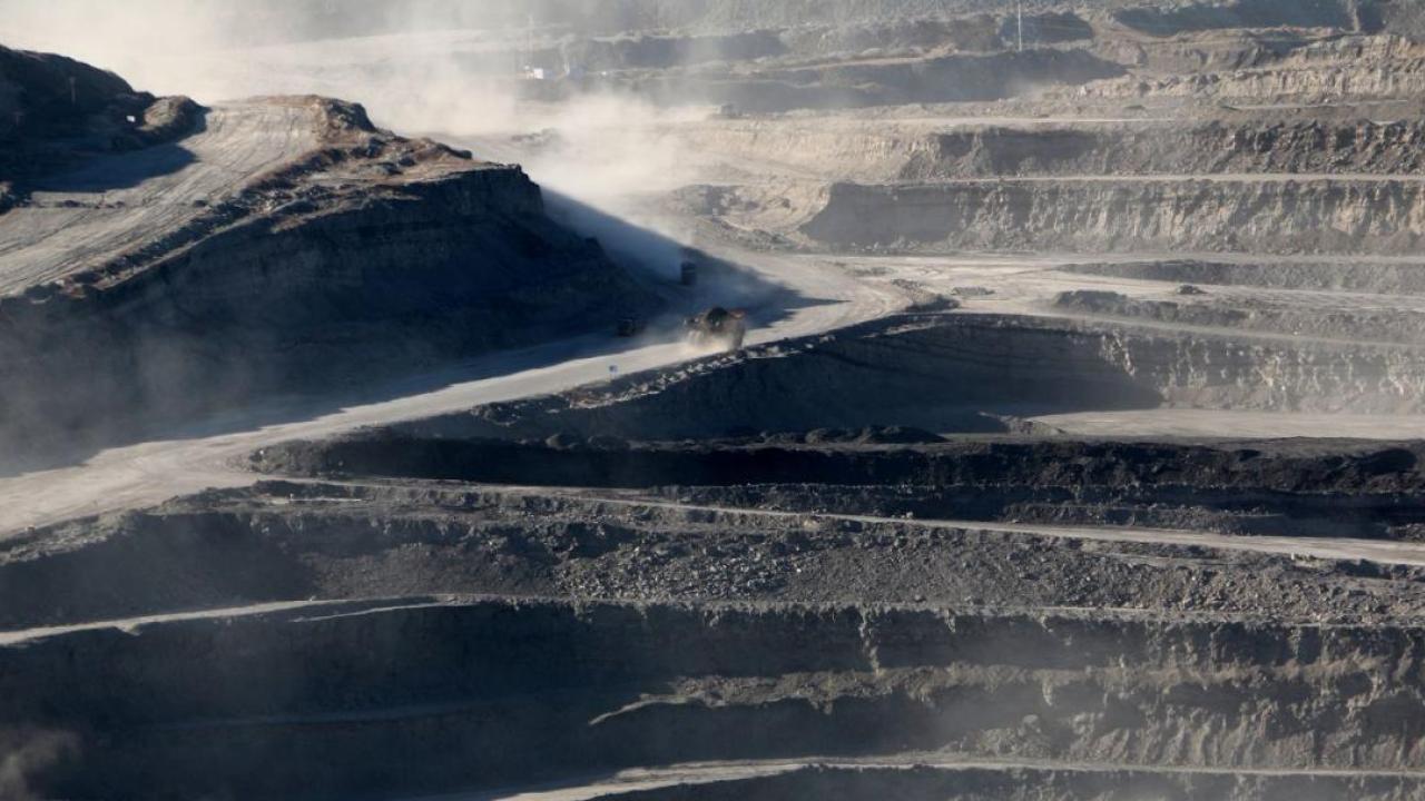 A photo of a mine 