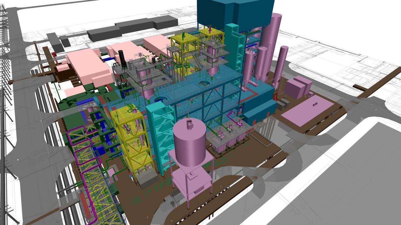 rendering of the company’s MoReTec unit for its Wesseling site in Germany