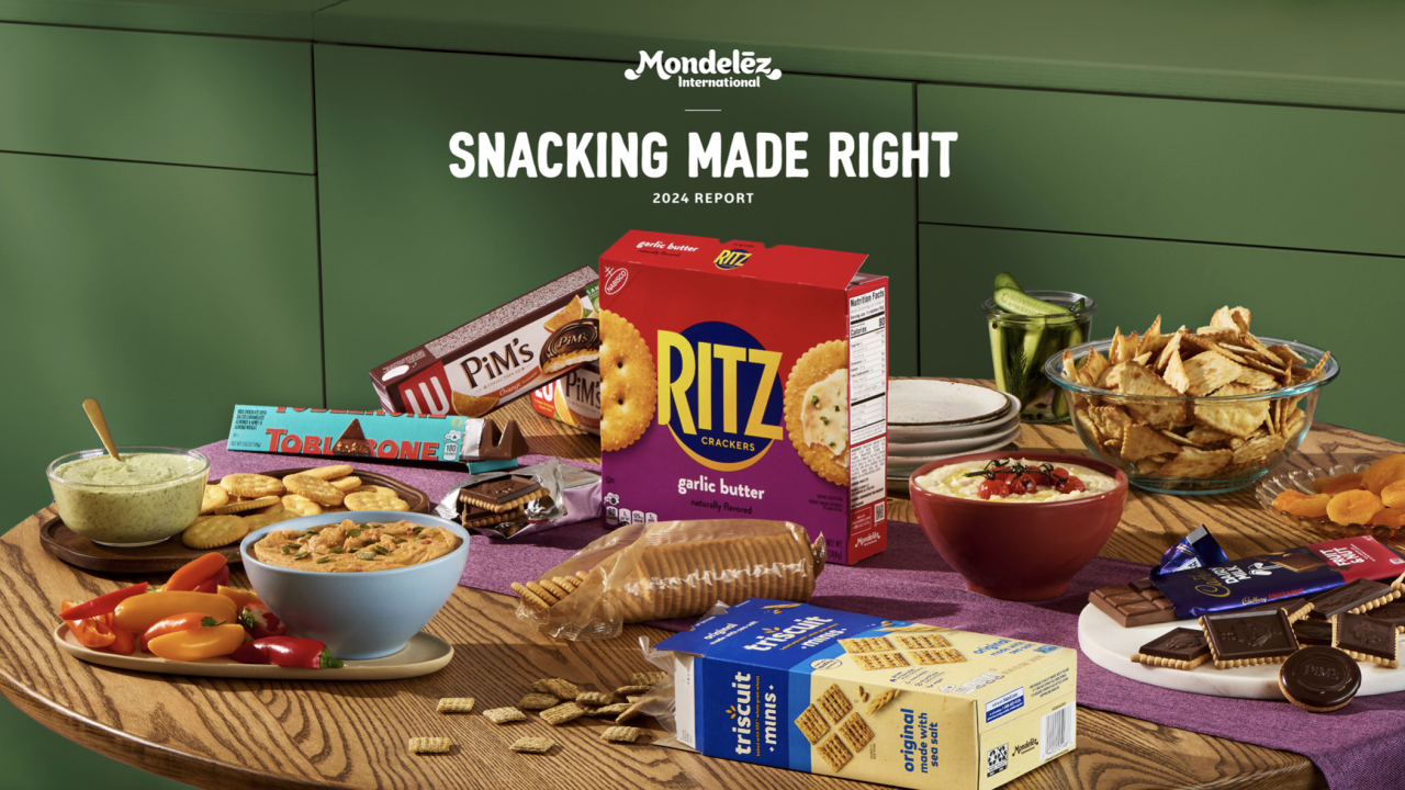 Mondelez Snacking Made Right Report 2024