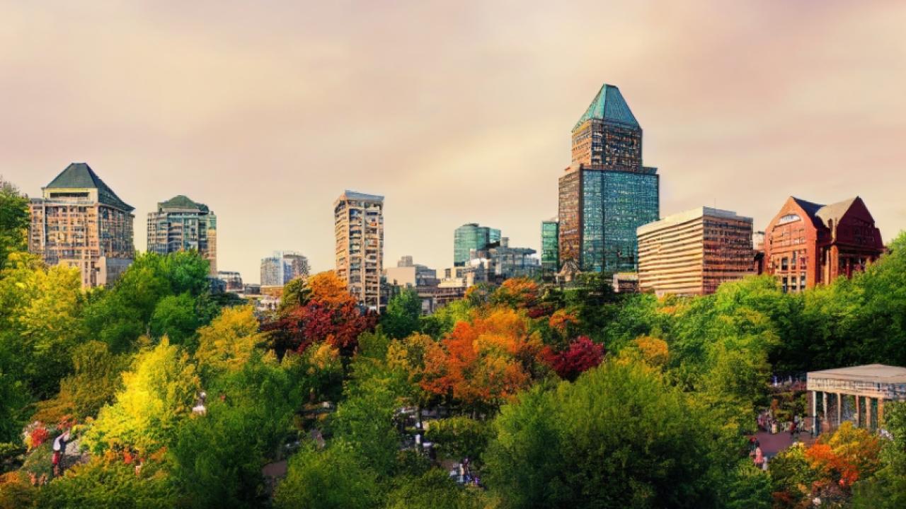 Montreal skyline