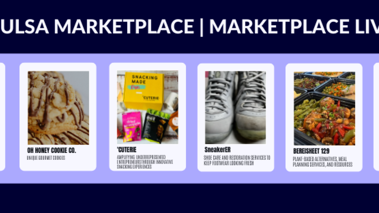 Emerging businesses among those being showcased at Tulsa Marketplace and Marketplace LIVE
