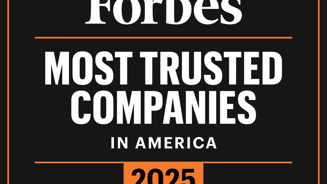 Forbes Most Trusted Companies in America 2025