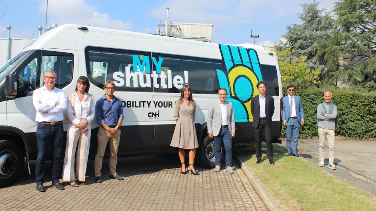 Image of MYshuttle!, a New “On Demand” Shuttle Service for CNH Employees