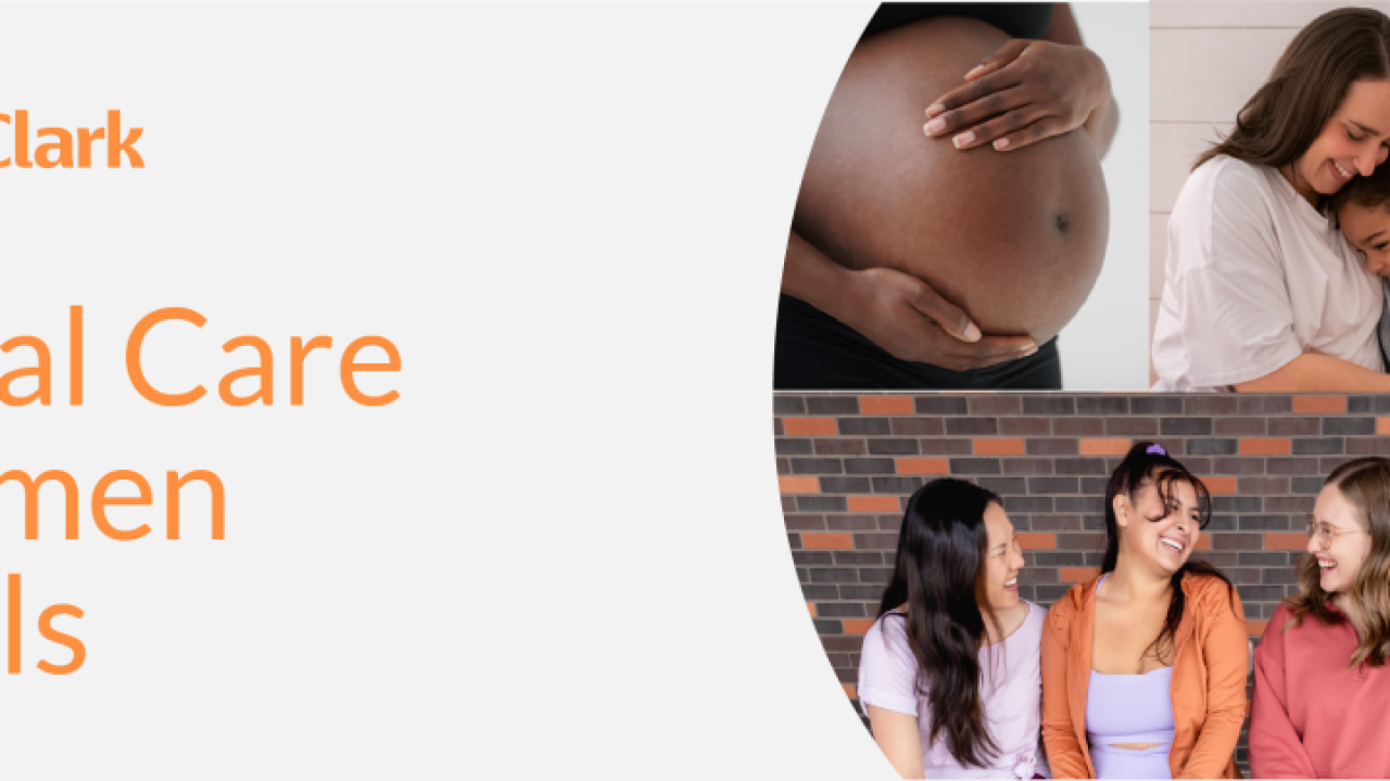 Collage of photos of women, girls, and babies