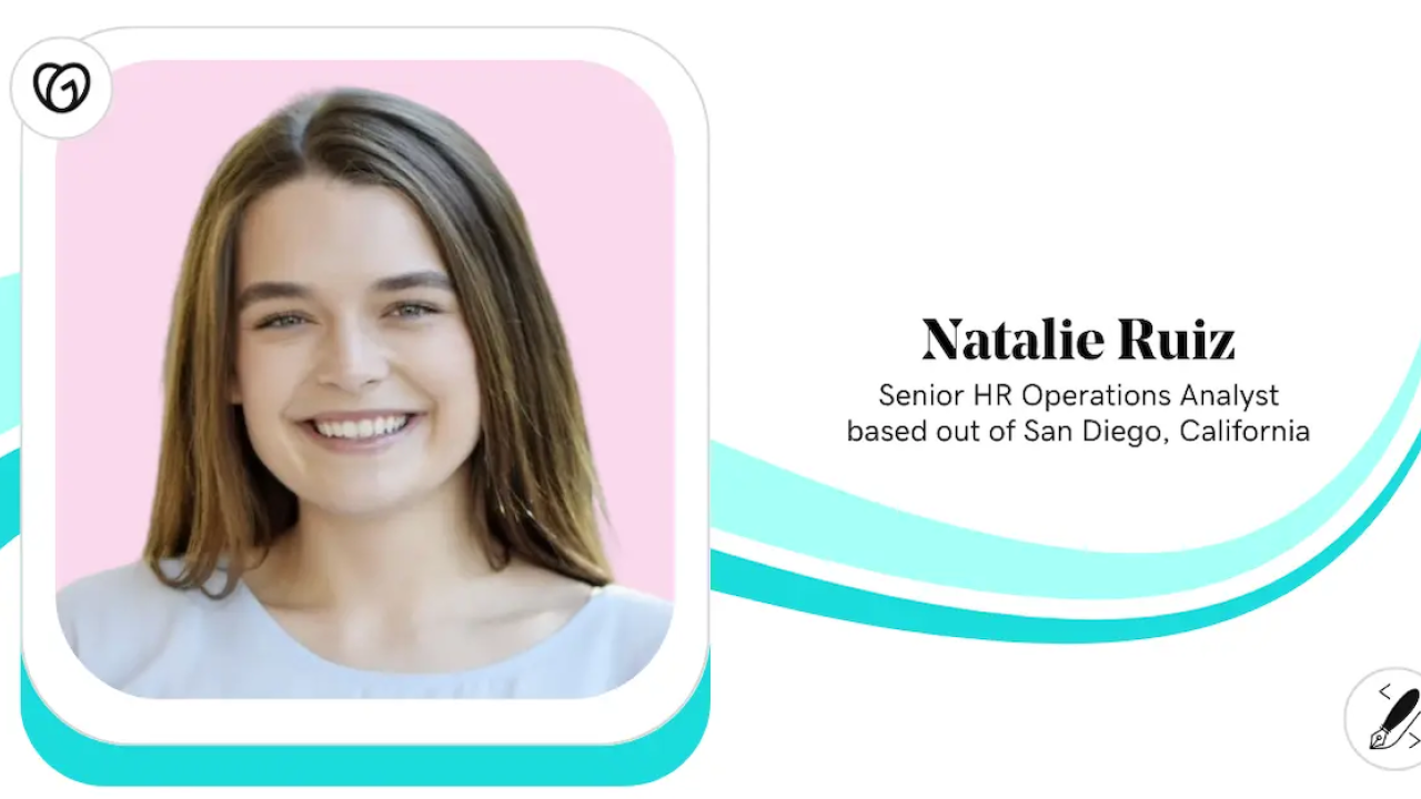Natalie Ruiz, Senior HR Operations Analyst, GoDaddy.