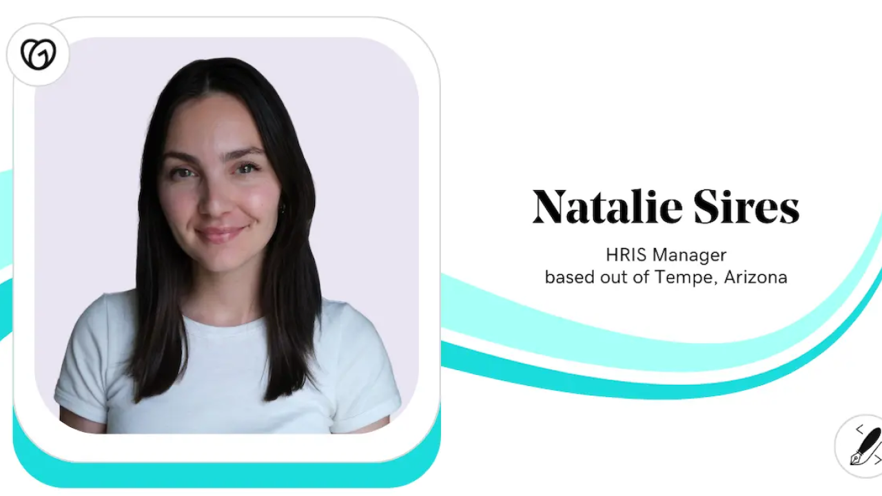 Natalie Sires, HRIS Manager, GoDaddy.