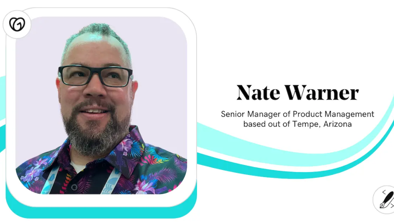 Nate Warner, Senior Manager of Product Management, GoDaddy.