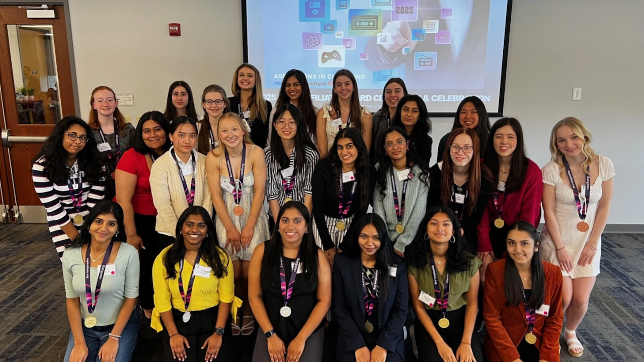 The Ohio affiliate of the National Center for Women & Information Technology (NCWIT) honored high school students across Ohio at the 2025 Aspirations in Computing awards ceremony on Saturday, April 12th in Columbus Ohio.